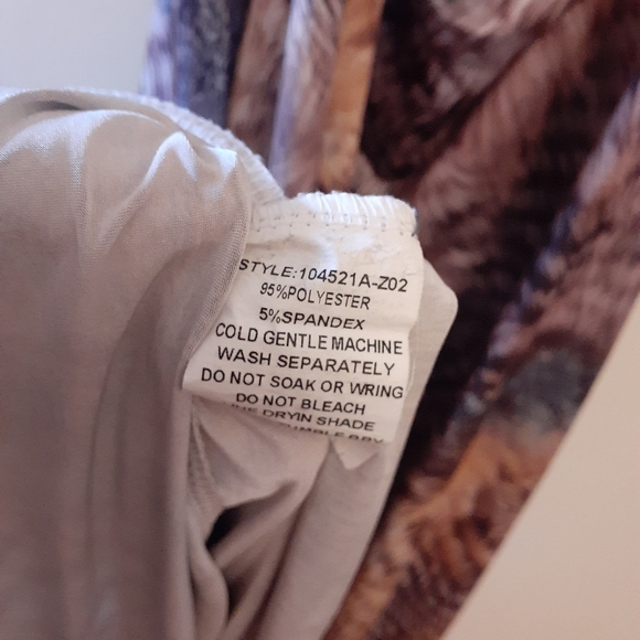 Size L pure hype cut out abstract print dress - Picture 6 of 6